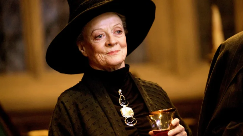 Dame Maggie Smith as Professor Minerva McGonagall in Harry Potter