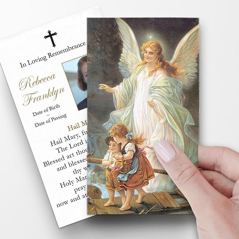 Angel Prayer Prayer Card Template 1