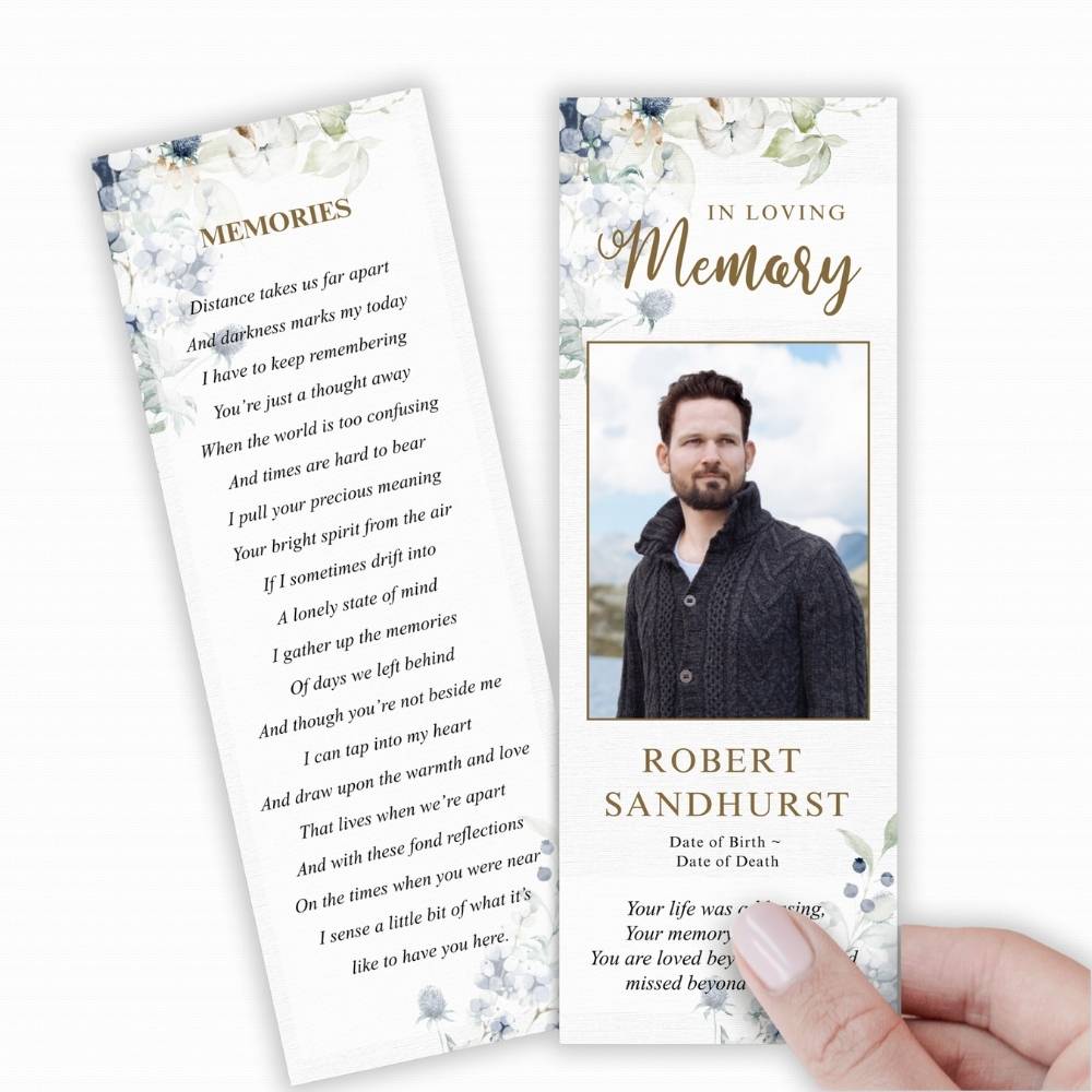 Memorial Bookmarks