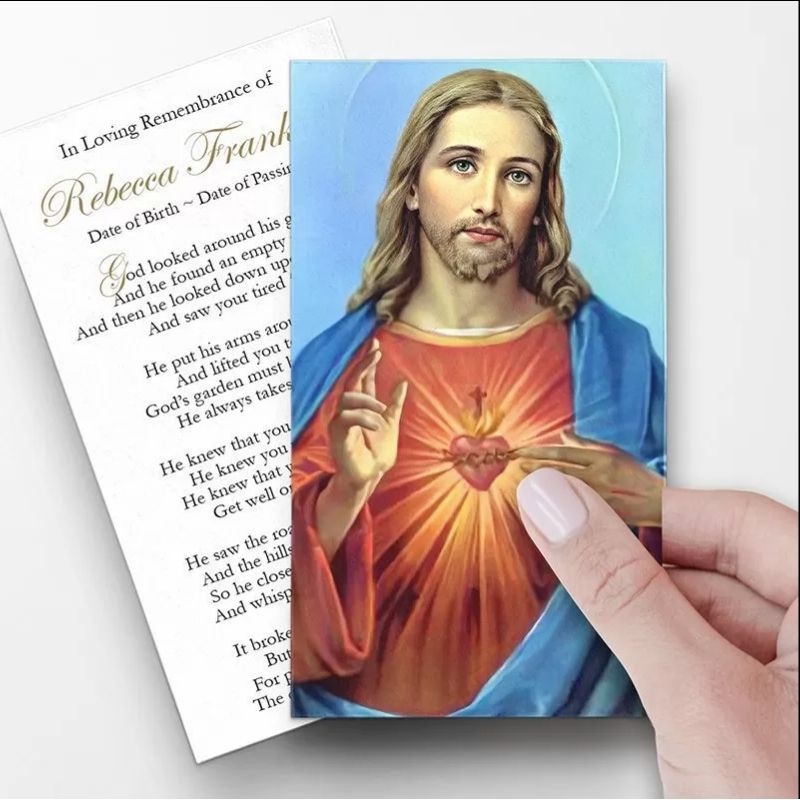 Most Loving Heart Jesus Prayer Cards