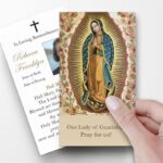 Our Lady of Guadalupe Prayer Cards Template