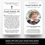 Prayer Cards Template Style 6 and 7