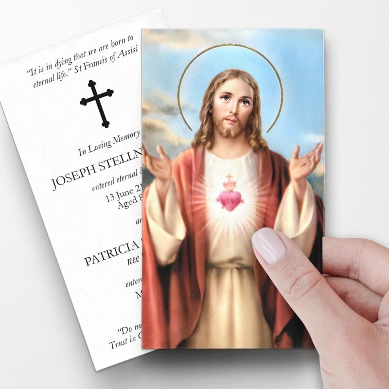 Sacred Heart Jesus 3 Template 1