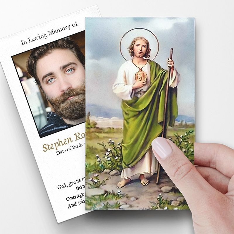 St Jude Prayer Card Template 1