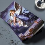 funeral prayer cards angel of the lord